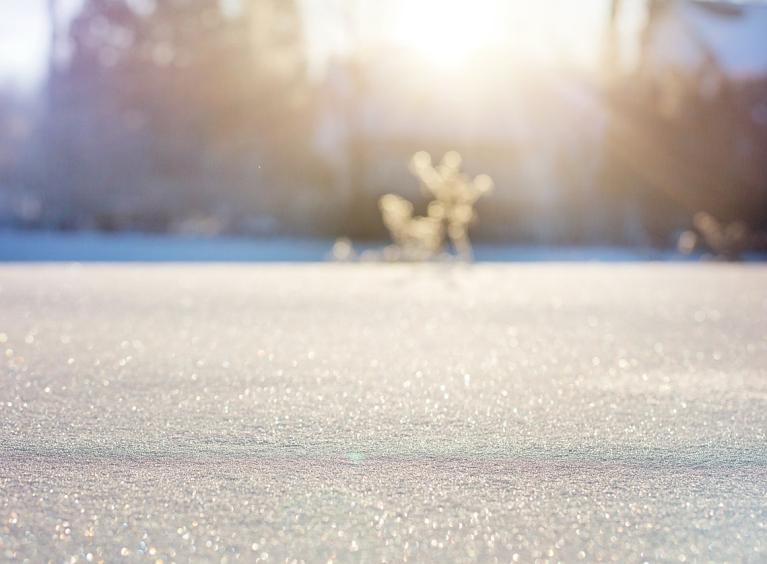 A snow-covered landscape